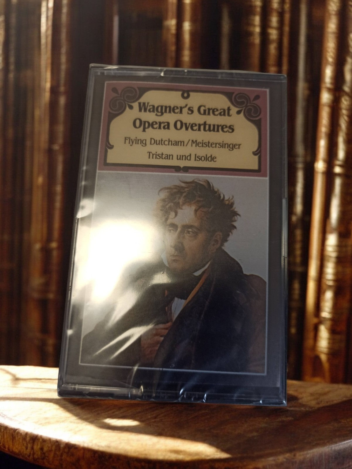 Cassette audio vintage Wagner's Great Opera Overtures neuve musique classique
