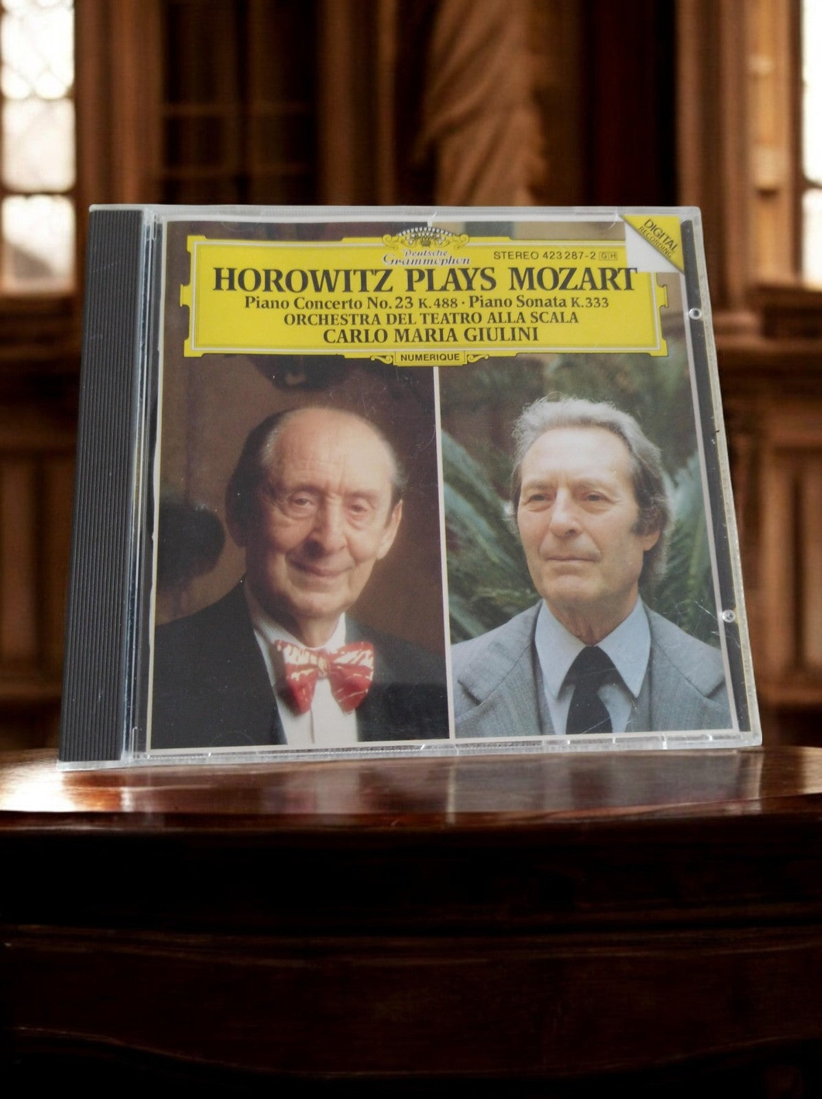 CD Deutsche Grammophon Horowitz Mozart Giulini Vintage Classique Piano