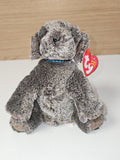 Peluche Ty Beanie Babies Frisbee Dog 2001 modèle 2 chien assis d'occasion