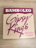 Vinyle 45 tours Gipsy Kings Bamboleo Quiero Saber pochette écrue bordeaux (Ref 2