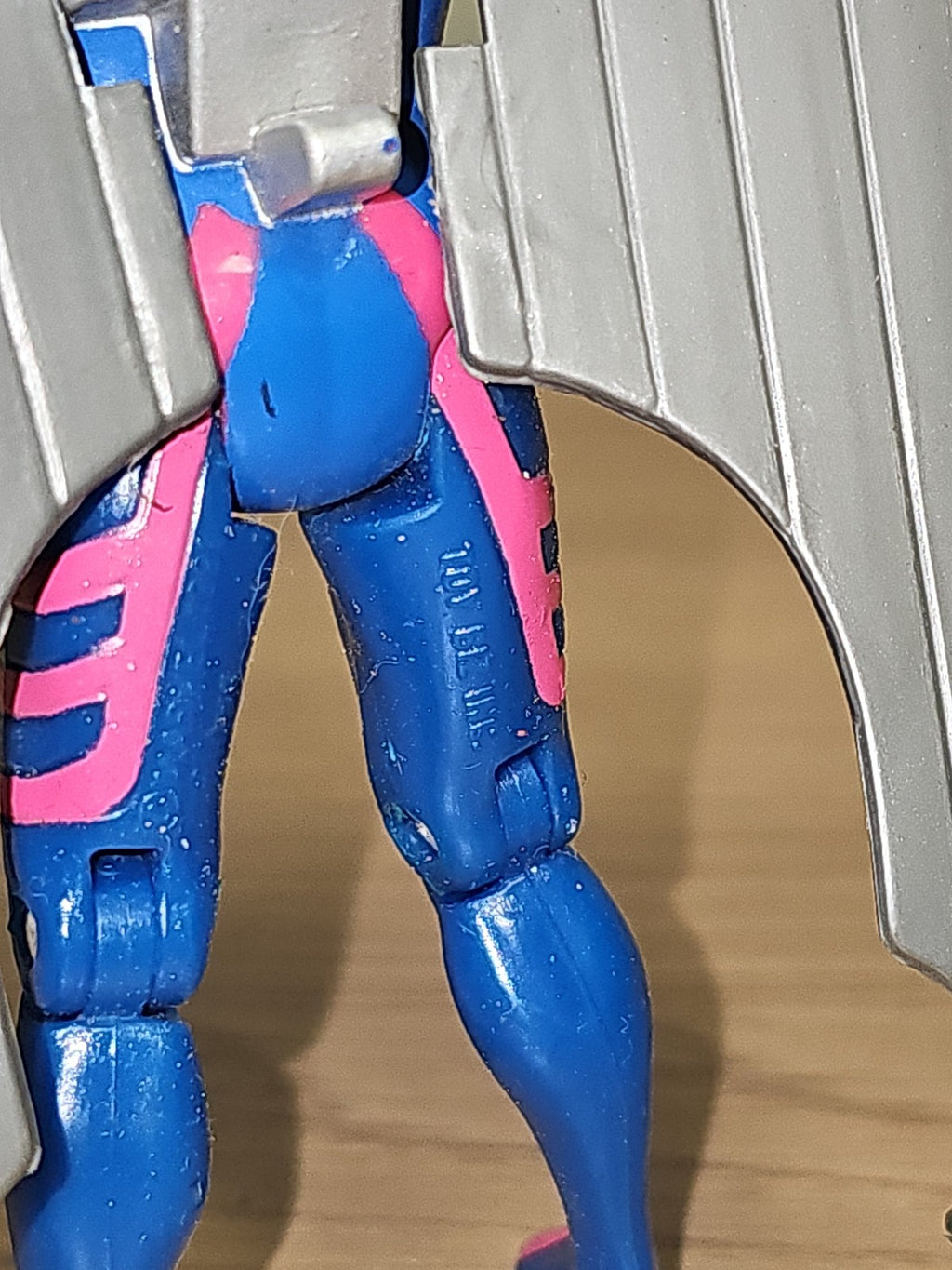 Figurine articulée Marvel X-Men Archangel 4,75" ToyBiz 1991 avec ailes mobiles