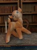 Jouet pouet faon ancien vintage 1950s figurine rétro enfant déco