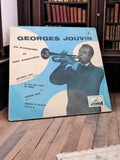 Disque vinyle 45 tours GEORGES JOUVIN pochette bleue vintage années 60