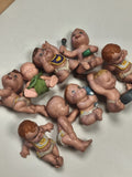 Lot figurines Magic Diaper Babies PVC Lewis Galoob Toys 1991 jouets rétro enfant