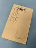 Enveloppe FDC premier jour Espagne 1968 timbre Madrid dorure oiseau