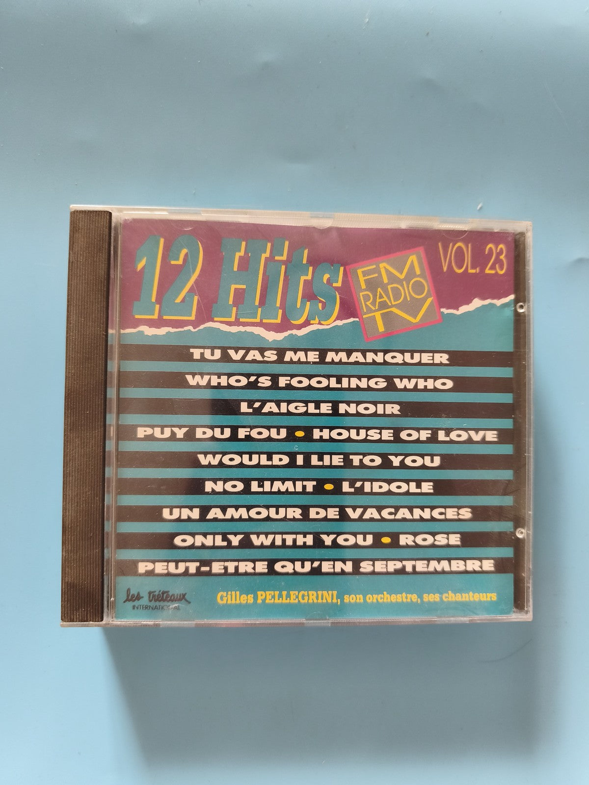 CD audio musique 12 titres compilation hits pop rock occasion