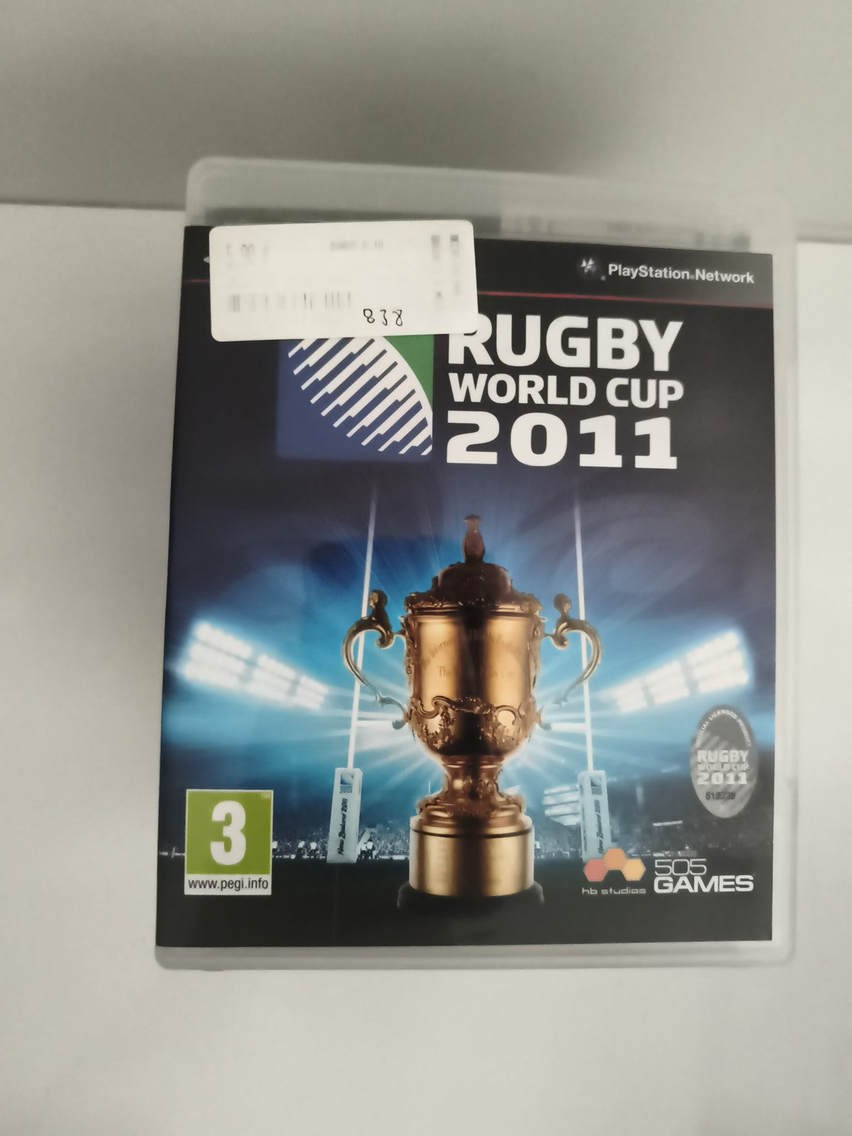 Jeu PS3 Rugby World Cup 2011 PlayStation 3 complet, 505 Games, sport rugby