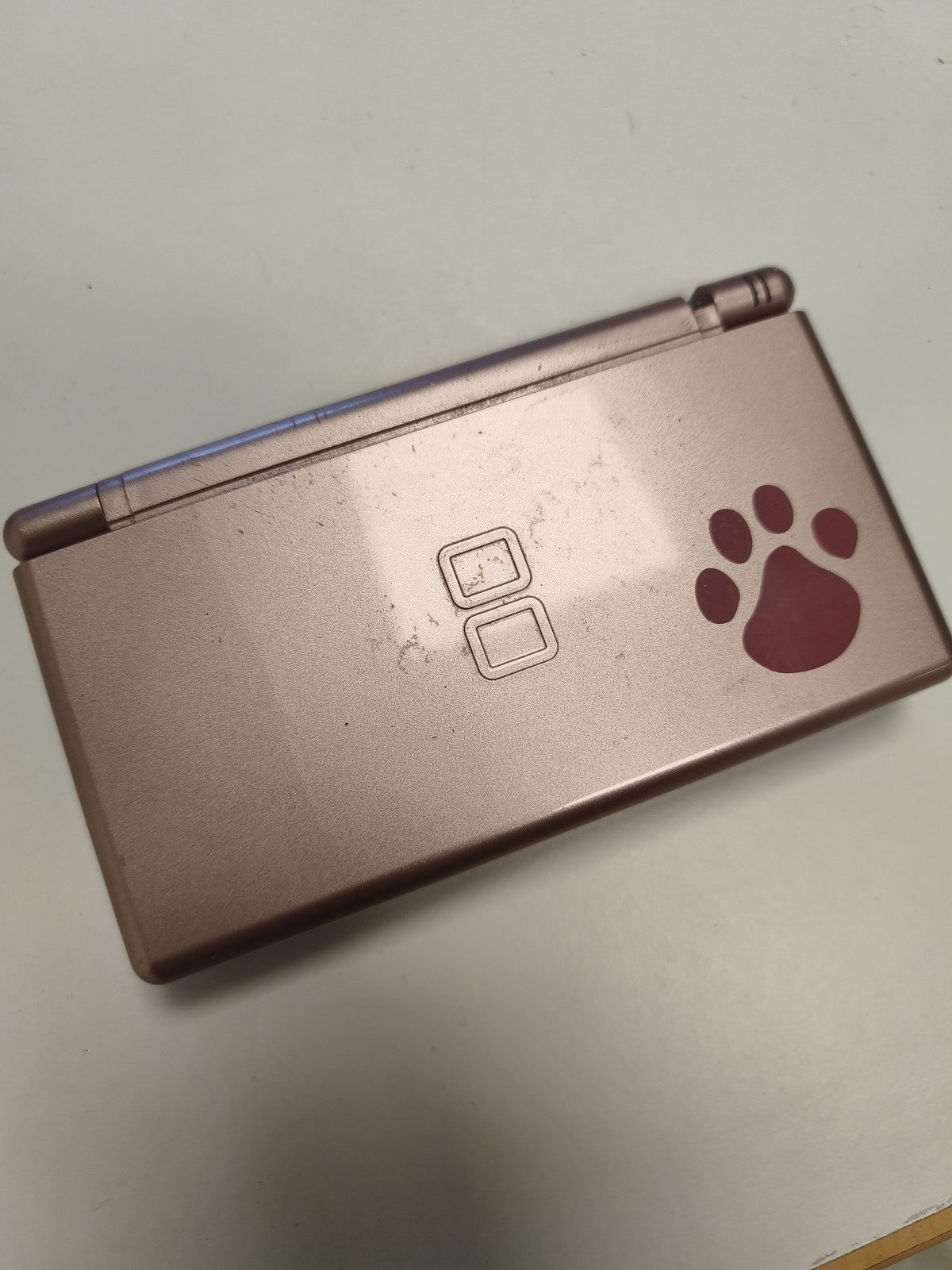 Console Nintendo DS Lite Metallic Rose Nintendogs Edition HS pour pièces détaché