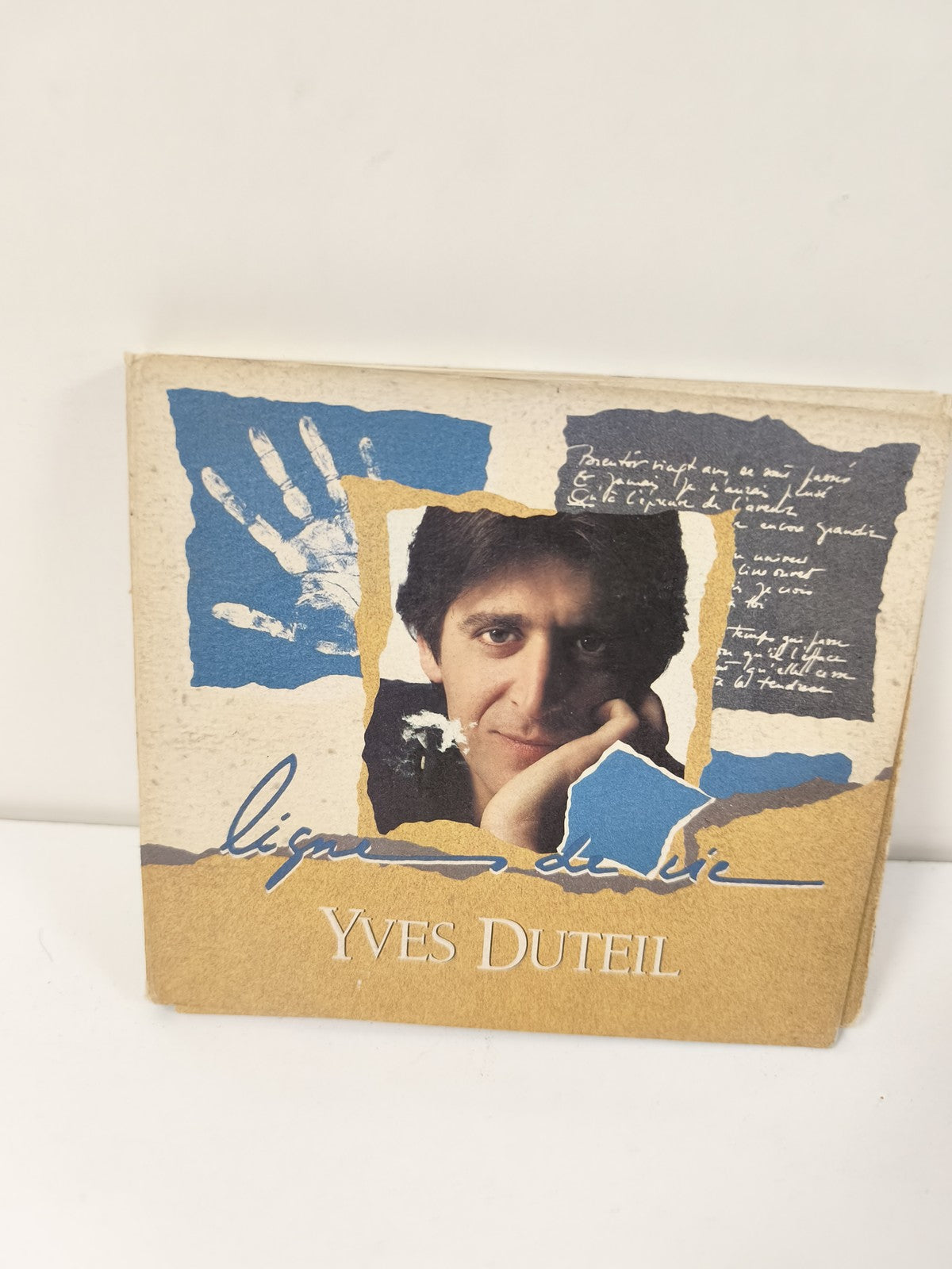 CD Yves Duteil Lignes de Vie pochette carton chanson française