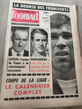 Journal ancien France Football n°956 1968 transfert coupe ligue vintage