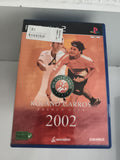 Jeu PlayStation 2 Roland Garros 2002 tennis PS2 PAL