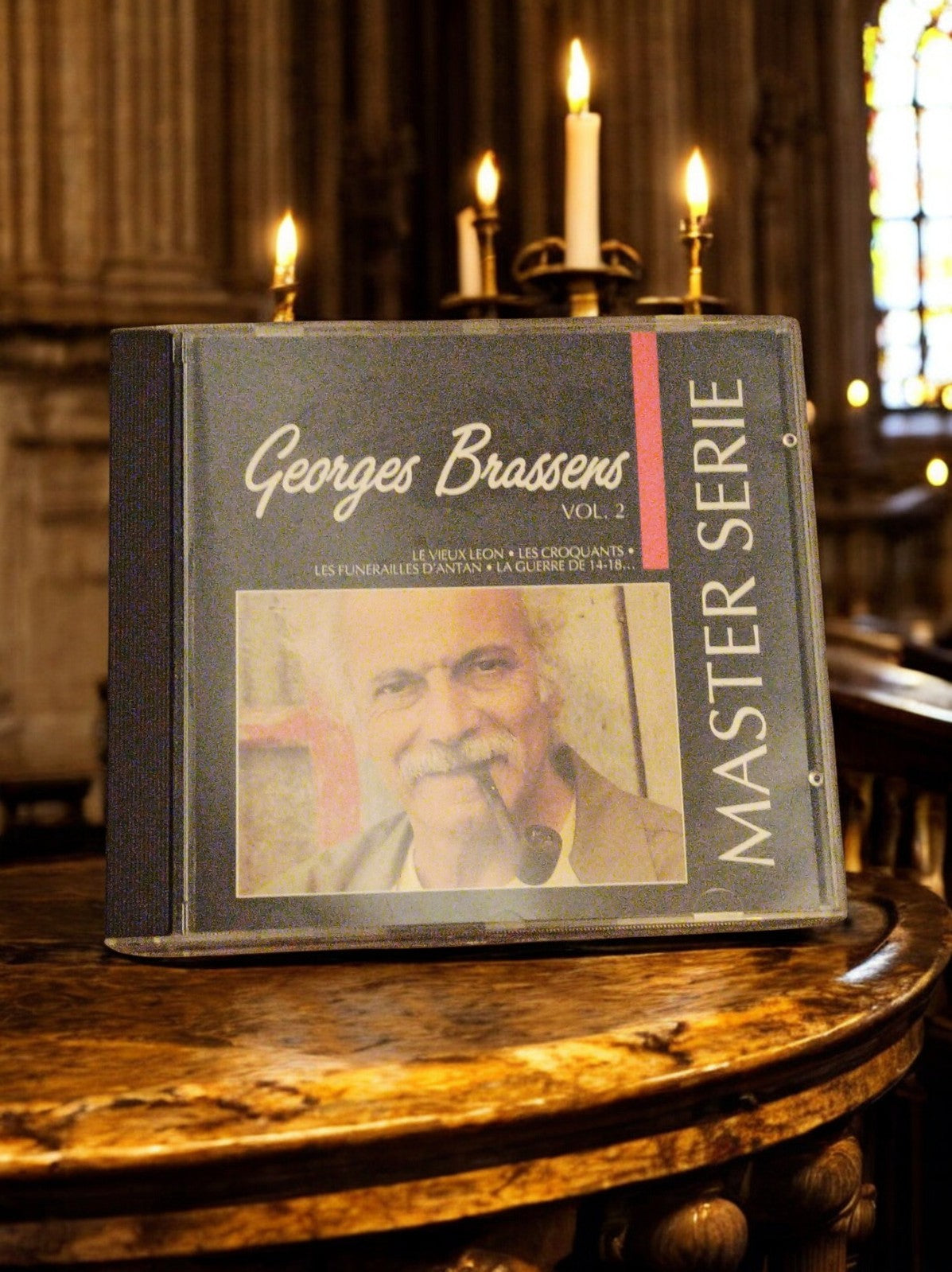 CD Georges Brassens Master Serie Vol 2 – Chanson française, compilation, pochett