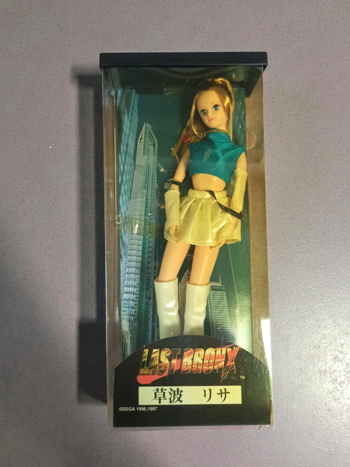 Figurine Last Bronx Risa Kusaba Sega 1996 vintage Japon en boîte d'origine