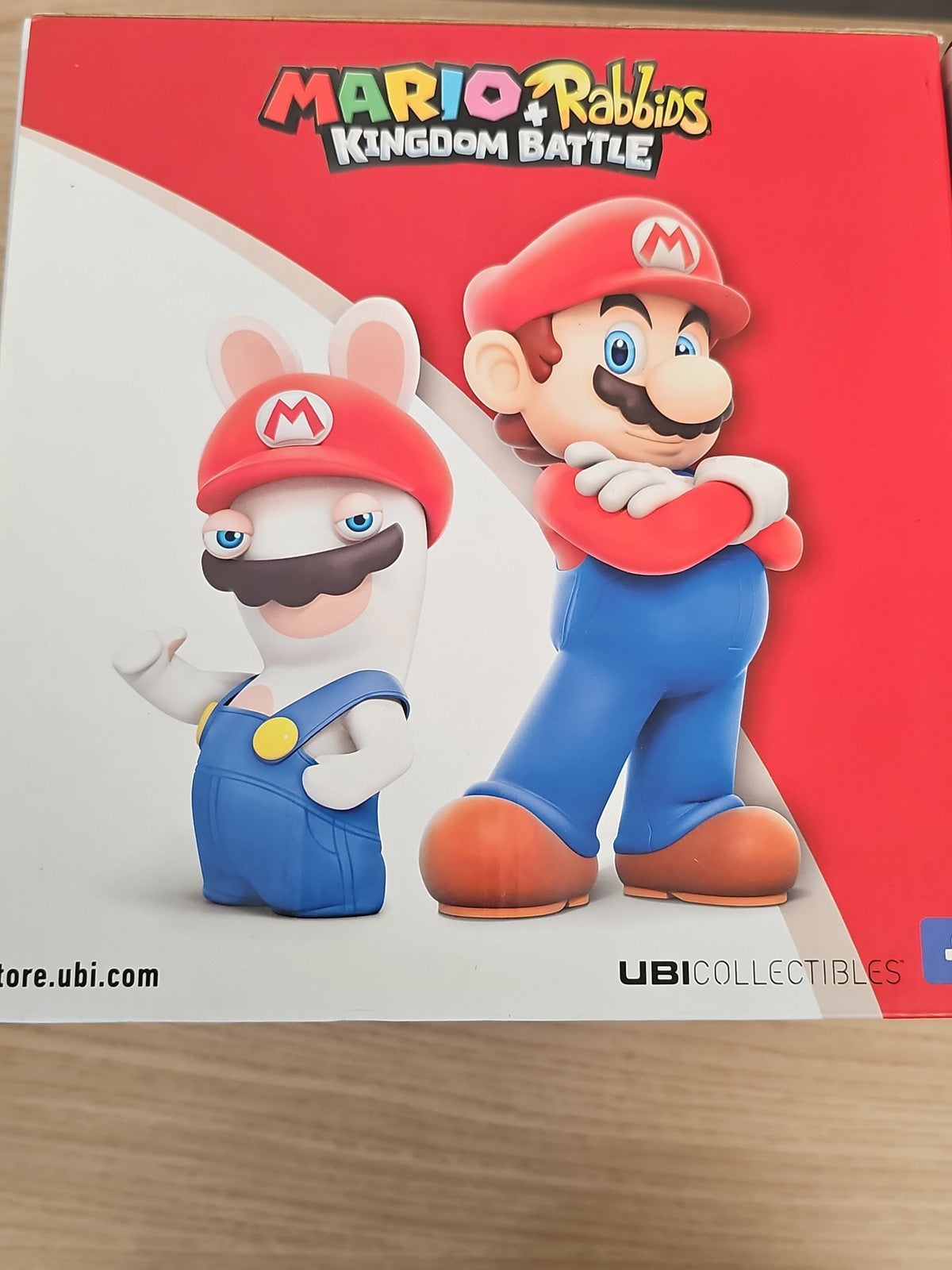 Figurines Mario Rabbids Kingdom Battle Ubisoft x3 neuves en boîte Lapin Mario Pe