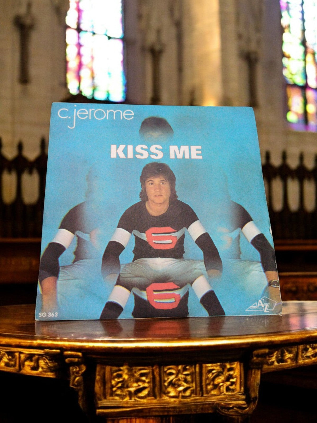 Vinyle 45 tours "Jerome Kiss Me" - Édition vintage non testée - Rare !