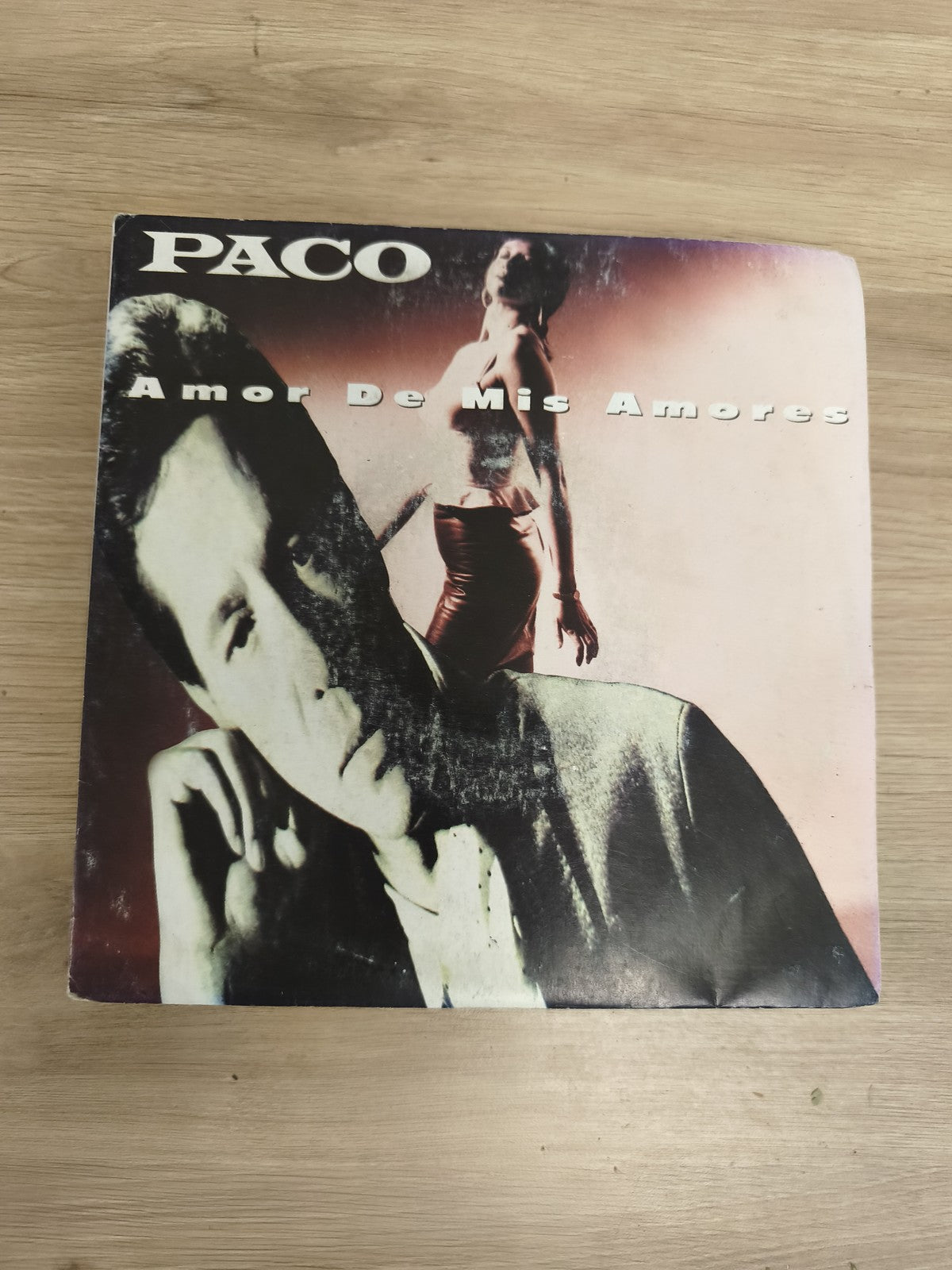 Vinyle 45 tours PACO Amor De Mis Amores pochette photo couleur