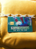 Carte téléphonique vintage Loto Sportif Télécarte 120 football années 90