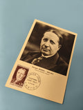 Enveloppe FDC premier jour Georges Mandel 1885-1944 timbre France Chatou
