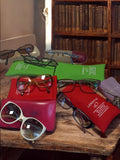 Lot lunettes vintage rétro, montures variées, verres occasions, étuis Lunoptic