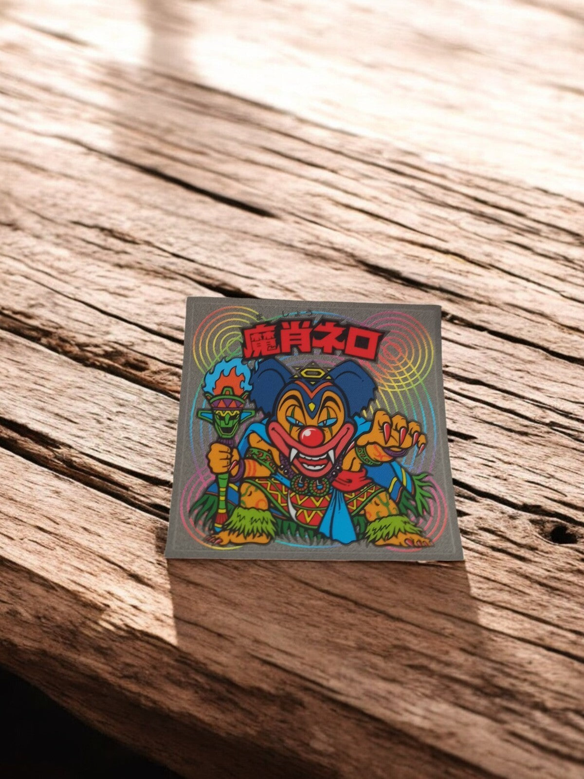 Sticker Bikkuriman Amazing Man FamilyMart édition limitée holographique