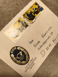 Lettre affranchie DDR 1979-1980 timbres Deutsche Post Philatélie (Ref 27)