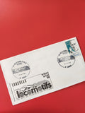 Enveloppe philatélie Longueau 140 ans chemins de fer Picardie locomotive