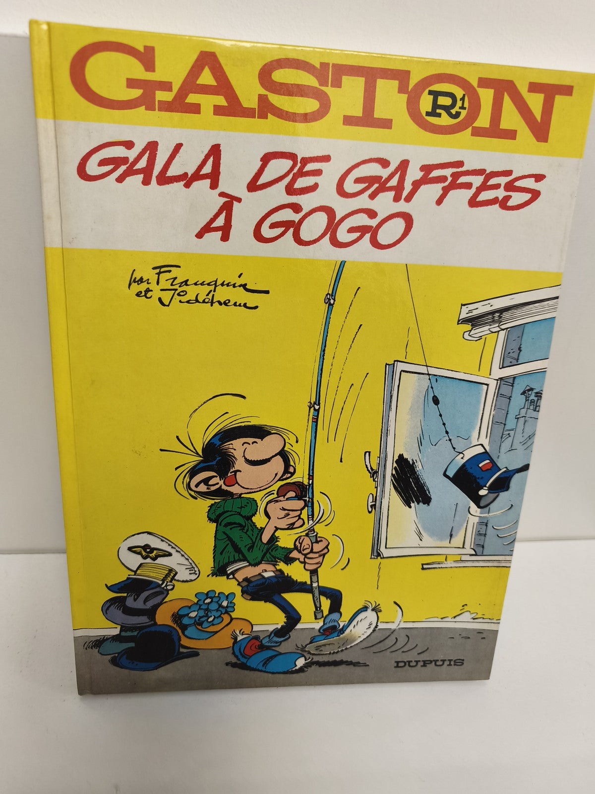 Vintage BD Gaston édition 1977 ancien album bande dessinée collection rétro