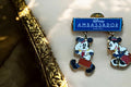 Pin's Disney Ambassador Hotel Tokyo Mickey Minnie – édition rare émaillée