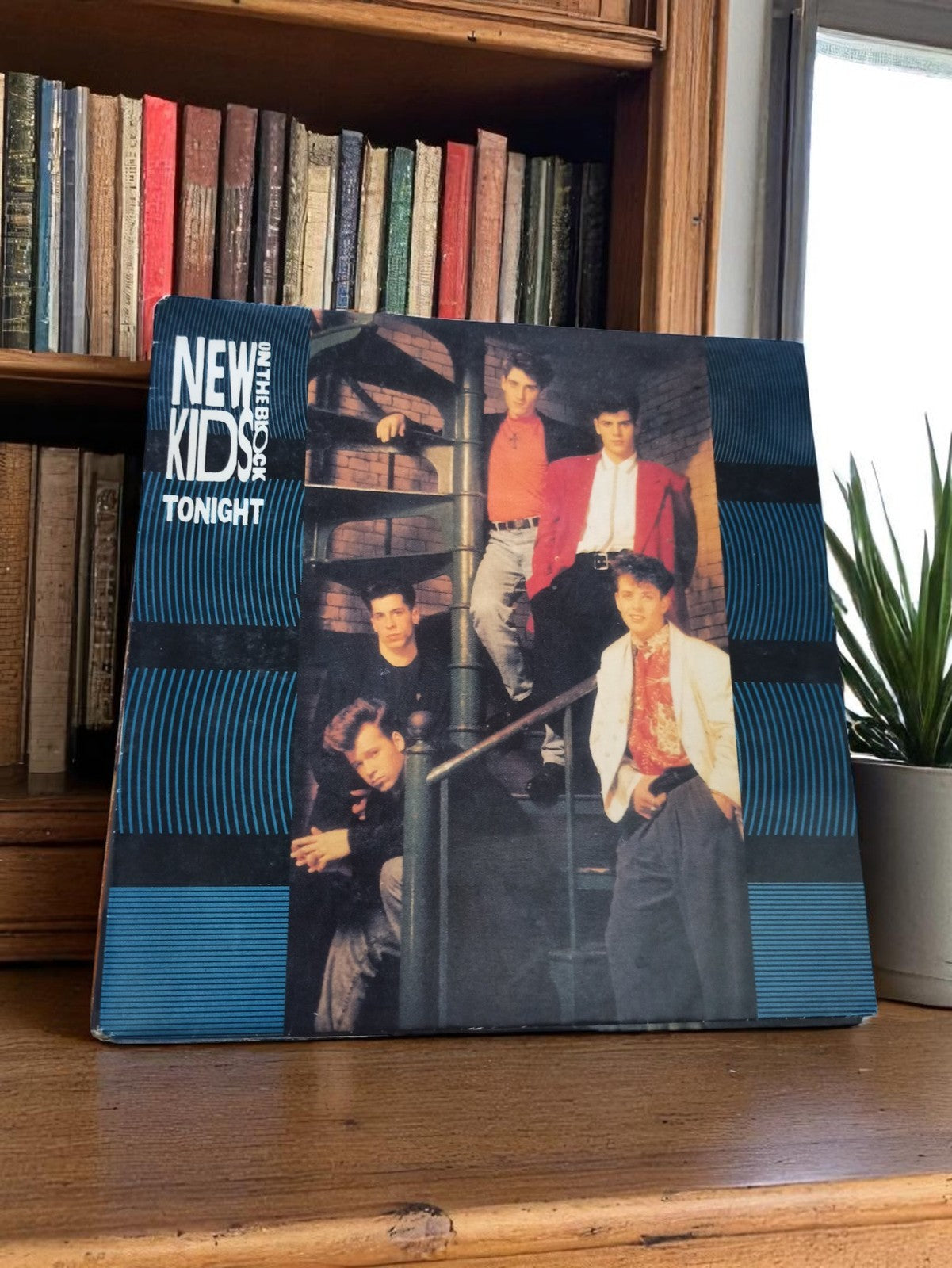 Vinyle 45T New Kids On The Block Tonight vintage pochette originale années 80