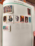 Timbres Roumanie oblitérés lot x8, thèmes historiques, POSTA ROMANA