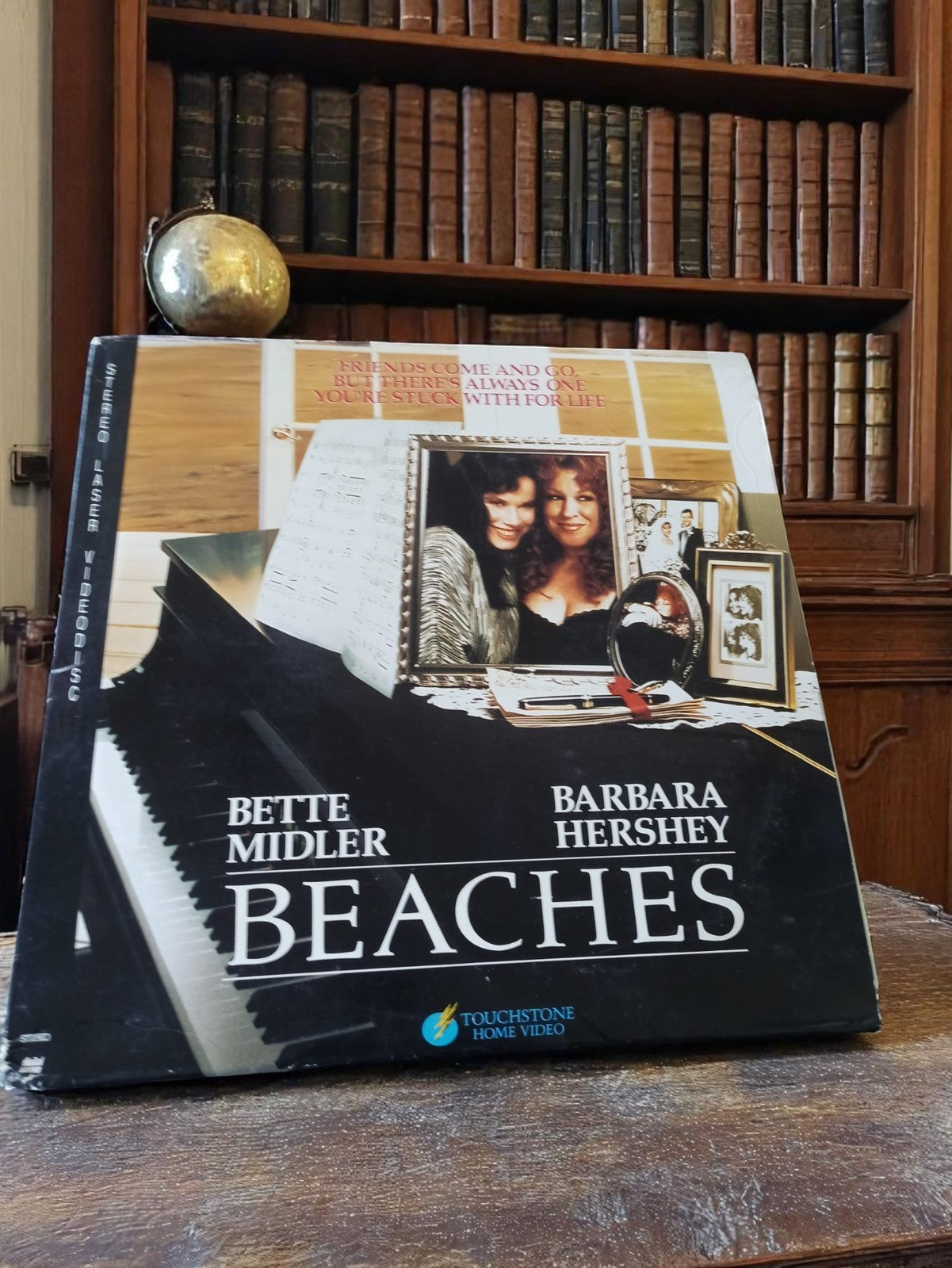Laserdisc Beaches Vintage Bette Midler Barbara Hershey Touchstone