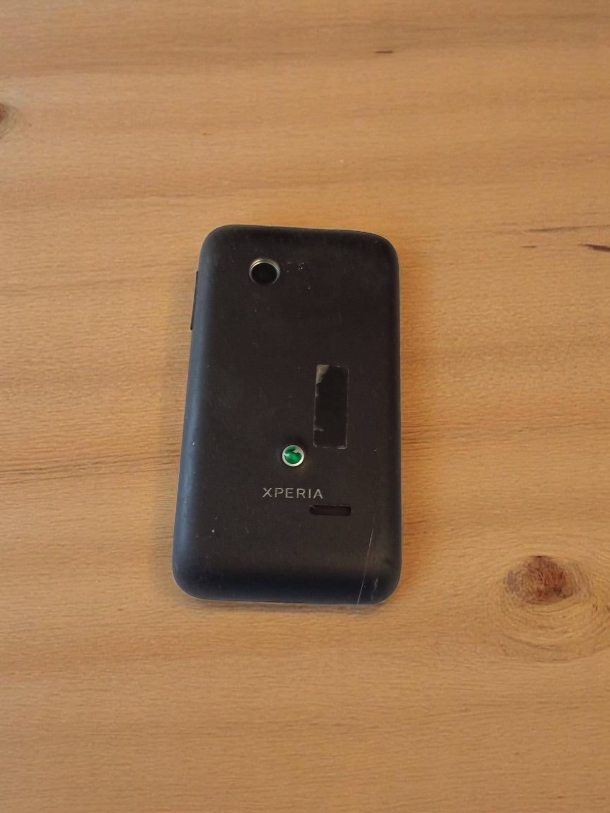 Téléphone portable Sony Xperia vintage noir sans chargeur – Fonctionnel