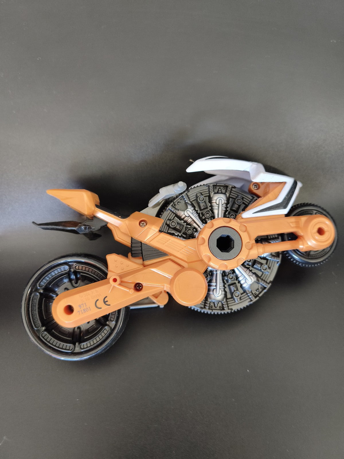 Moto disque dorée Power Rangers Samouraï 2011 ? Véhicule jouet Bandai d?occasion