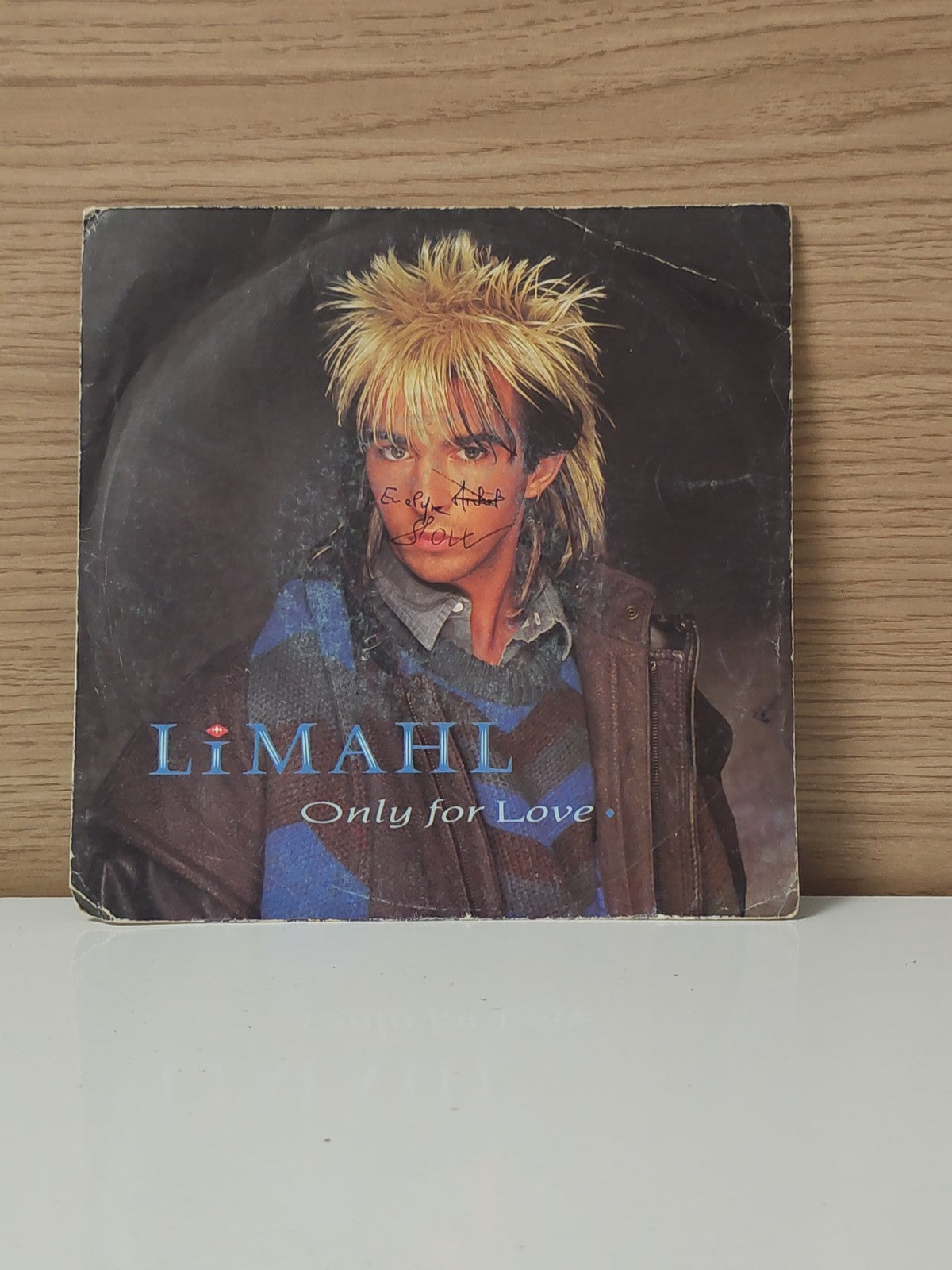 Vinyle 45 tours vintage Limahl ancien disque rétro collection musique pop années