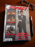 Magazine cinéma Impact n°71 vintage James Bond Titanic Starship Troopers