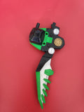 Accessoire Power Rangers Lightspeed Rescue aile verte Green Ranger 5 pouces 1999