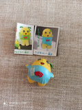 Figurine Gashapon Funassyi Japon mascotte jaune bleu rare commémoratif