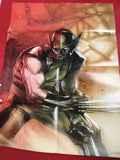 Poster officiel Wolverine Marvel art comics illustration super-héros déco murale
