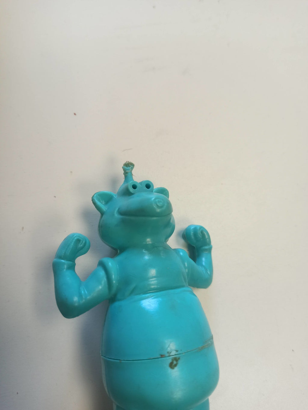 Figurine vintage Patanok Village dans les Nuages bleu ancien jouet rétro