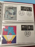 Lot enveloppes FDC premier jour émission cinéma français timbres illustrés