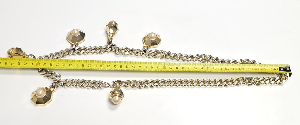 Collier rétro ancien très gros en métal, bijou vintage original pour collectionn