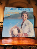 Disque vinyle 45T Joe Dassin Si tu penses à moi CBS vintage pochette photo