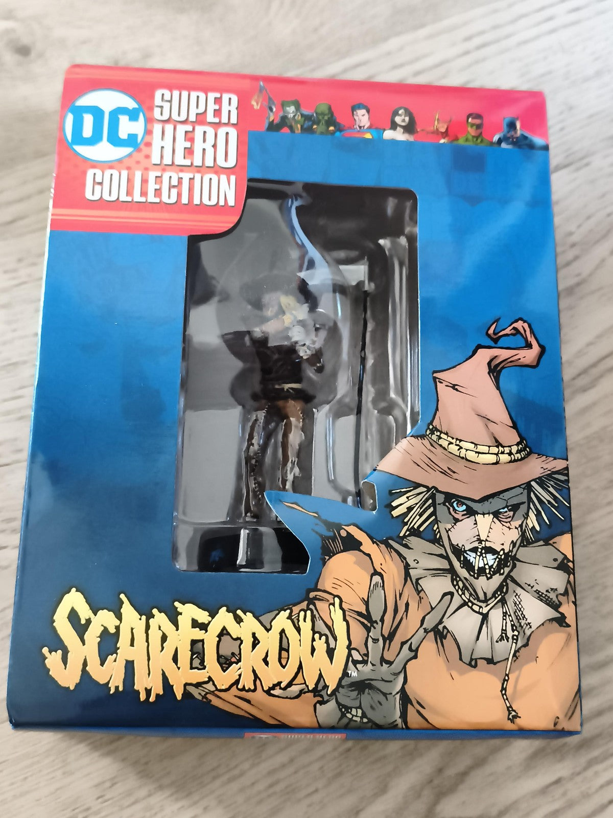 Figurine DC Super Hero Collection Scarecrow Eaglemoss sous boîte