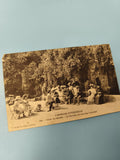 Ancienne carte postale animée Ardèche Vals-les-Bains Terrasse Sources (Ref 2)