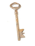Ancienne clé vintage en métal, objet de collection rétro authentique, déco ancie