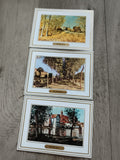 Cartes postales œuvres Sisley lot x3 paysages impressionnistes philatélie