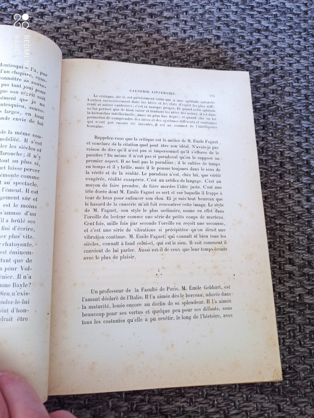 Livre ancien Revue de Famille Jules Simon couverture illustrée XIXe Paris