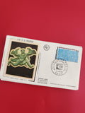 Lettre FDC Arphila 75 Paris 1975 L’Art et la Philatélie Grand Palais (Ref 1)