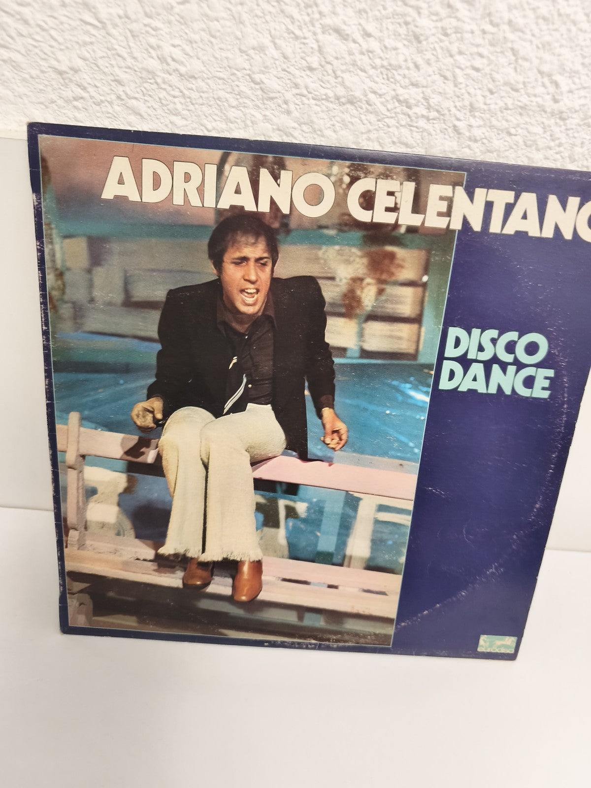 Vinyle 33 tours Adriano Celentano Disco Dance pochette originale années 70