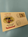 Ancienne enveloppe FDC Vietnam 1967 alphabétisation timbre premier jour